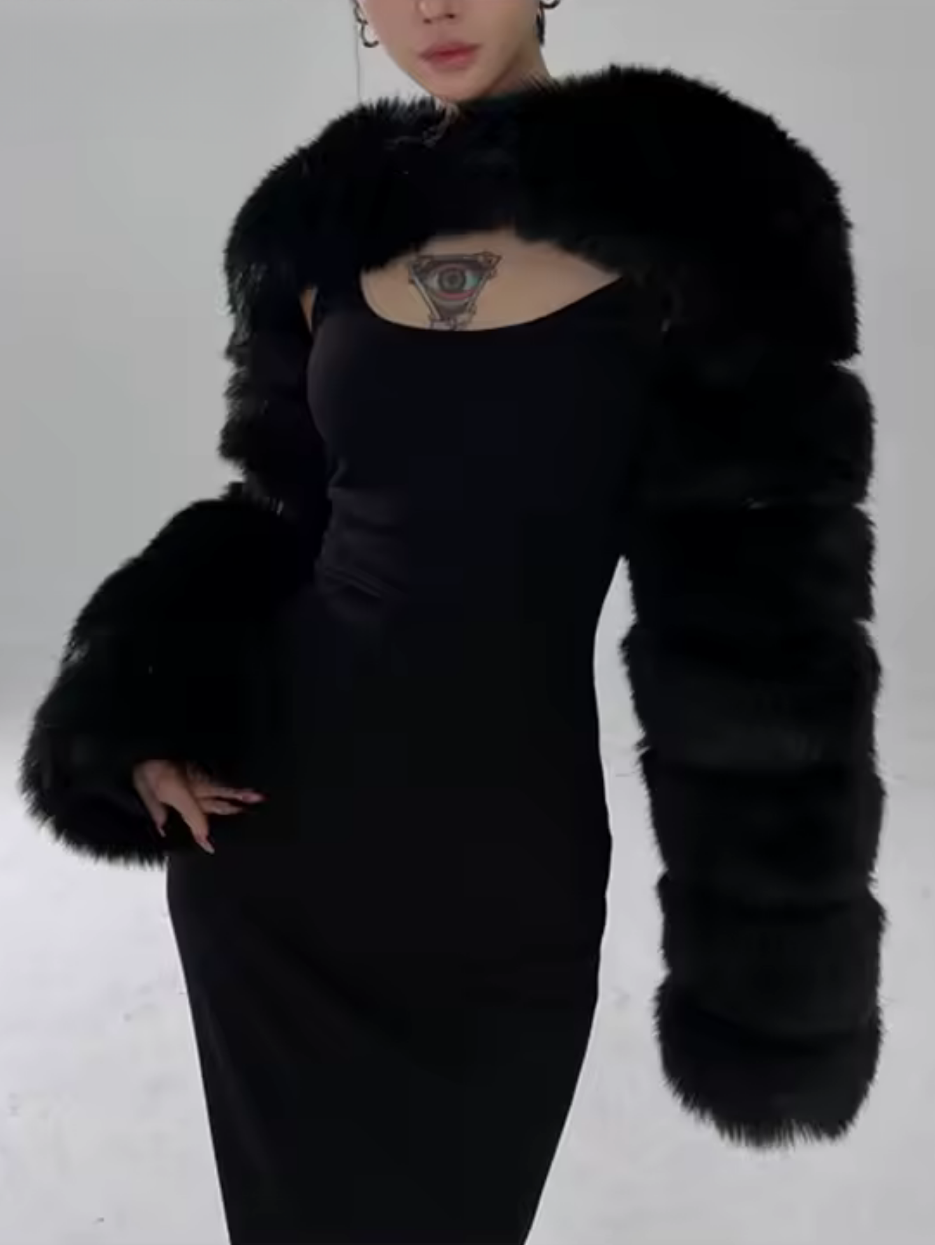 Fur Half Jacket