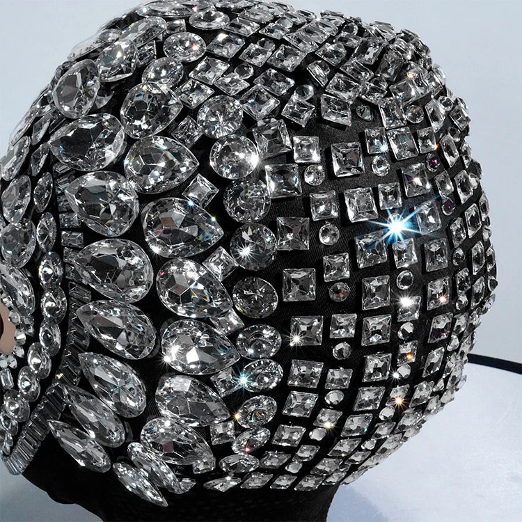 Diamond Masquerade Drag Queen Face Mask
