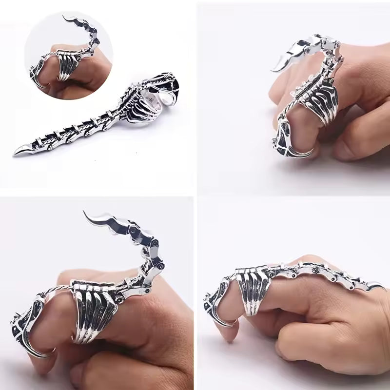 Adjustable Aluminum Scorpion Ring
