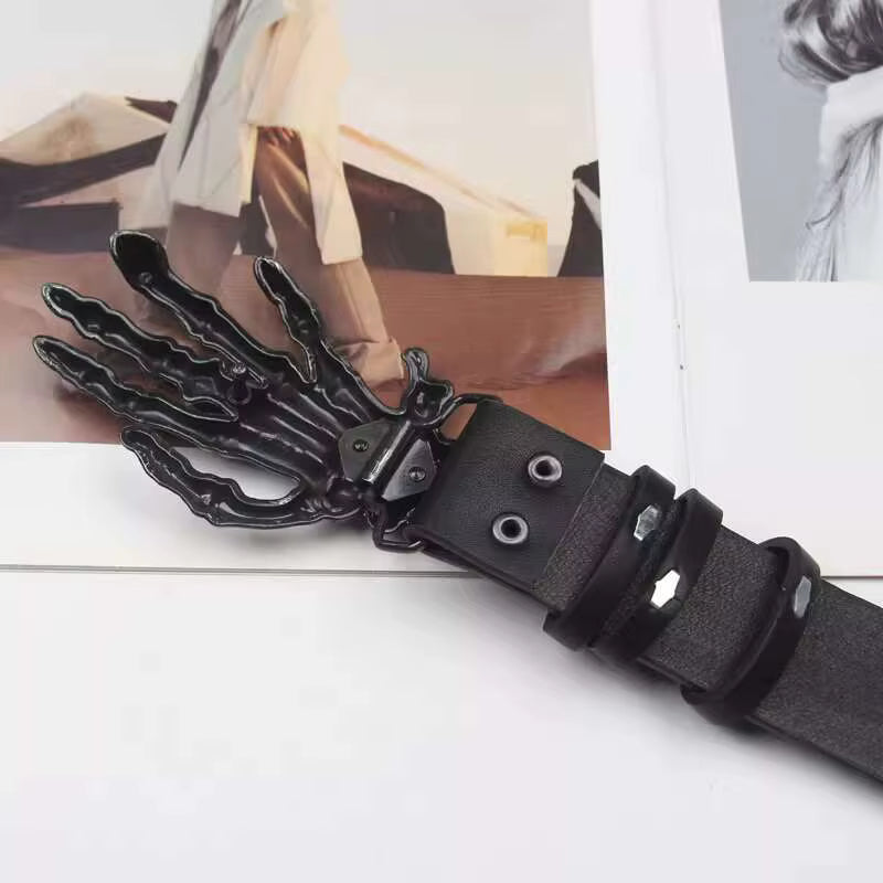 Skeleton Hand Belt