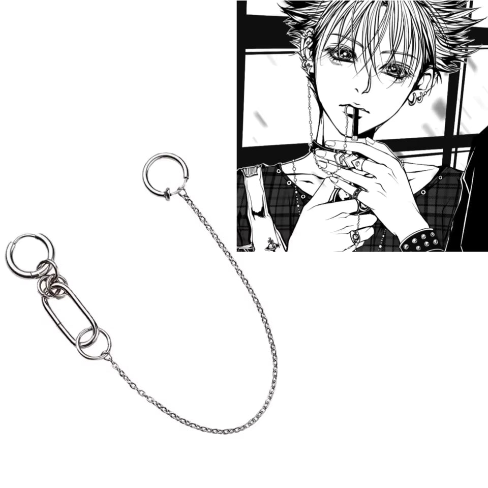 Lip to Ear Chain Anime Cosplay Jewelry