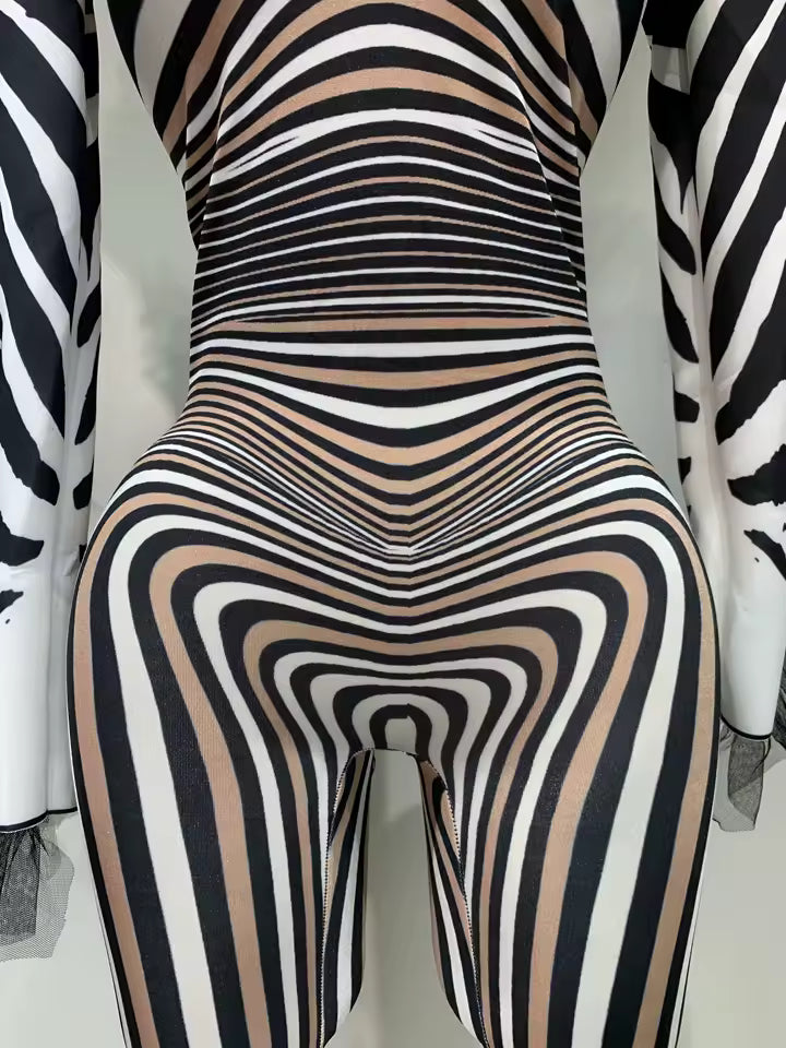 Drag Queen Zebra Costume