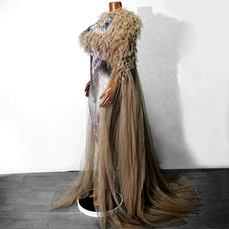 Lion Drag Queen 2pc Costume
