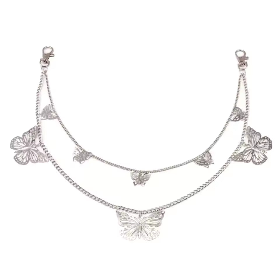 Butterfly Pants Bag Chain