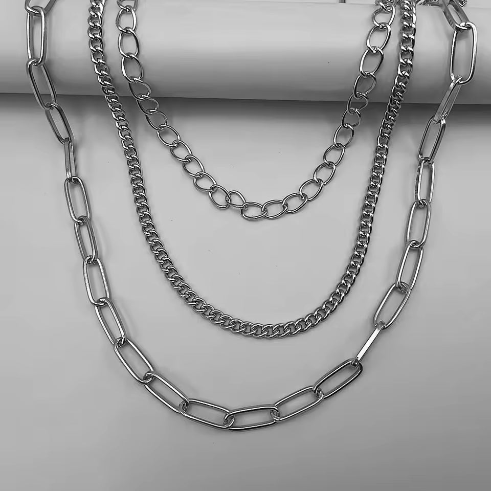 Moon Gothic 3-Layered Pants Chain