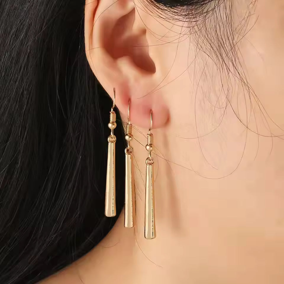Zoro Gold Anime Cosplay Earrings