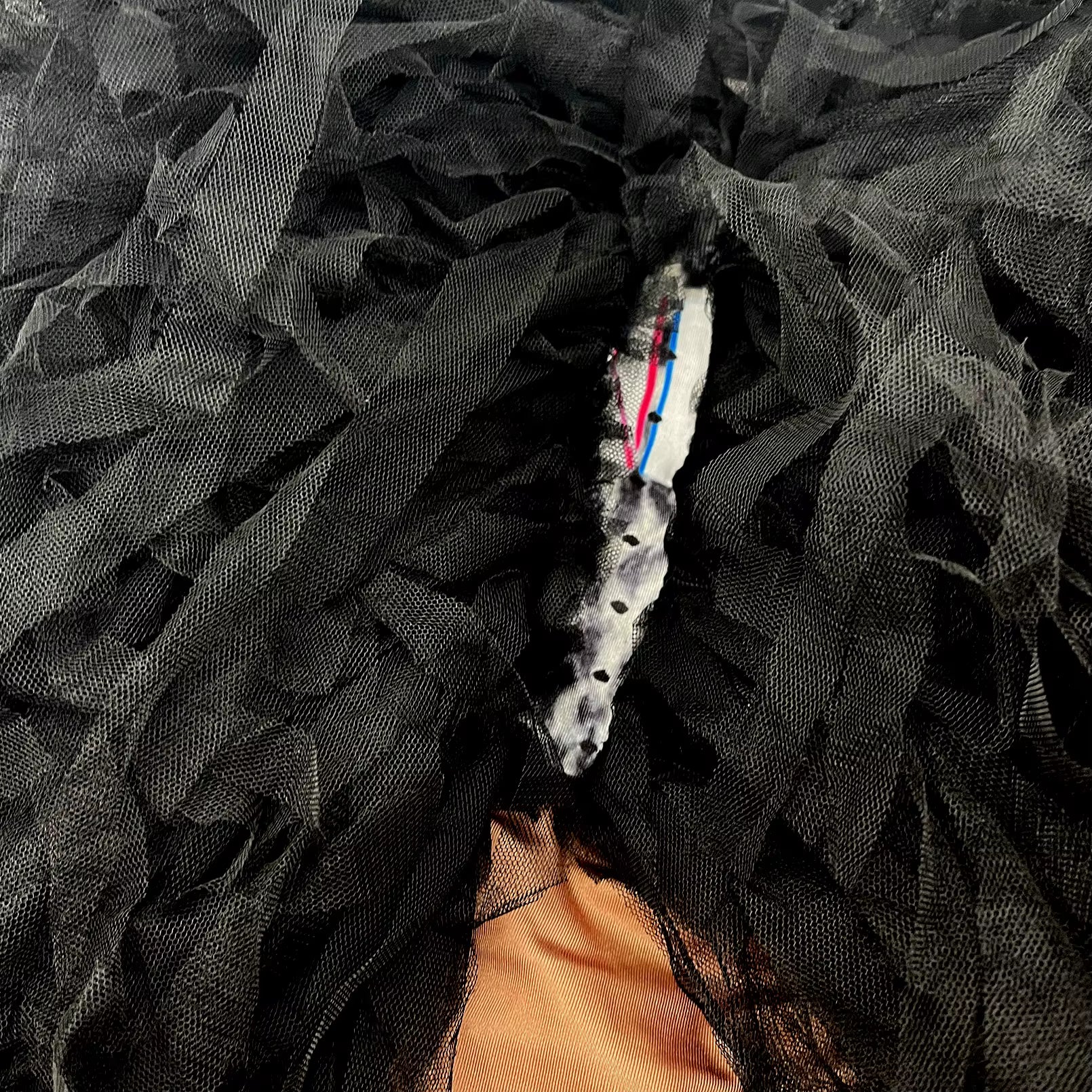 Black Shaggy Drag Queen Dance Costume