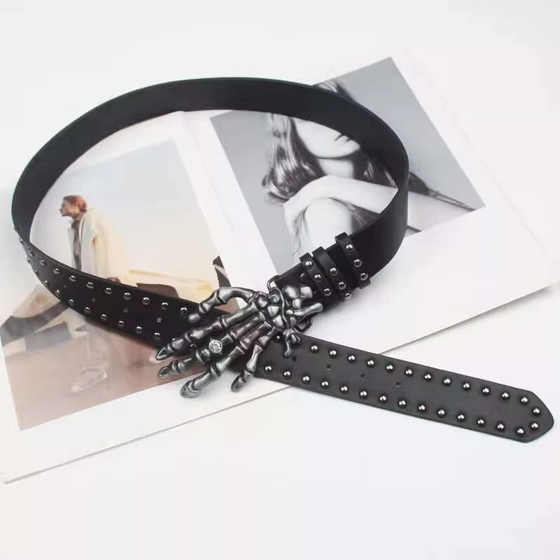 Skeleton Hand Belt