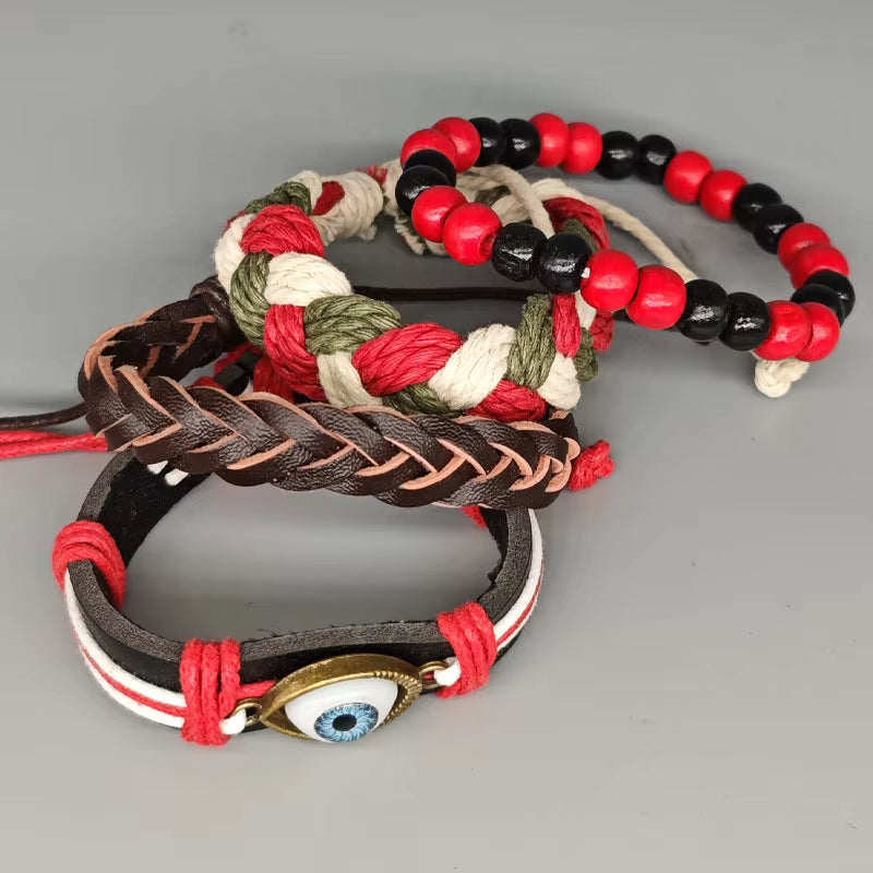 Red Eye Boho Bracelet