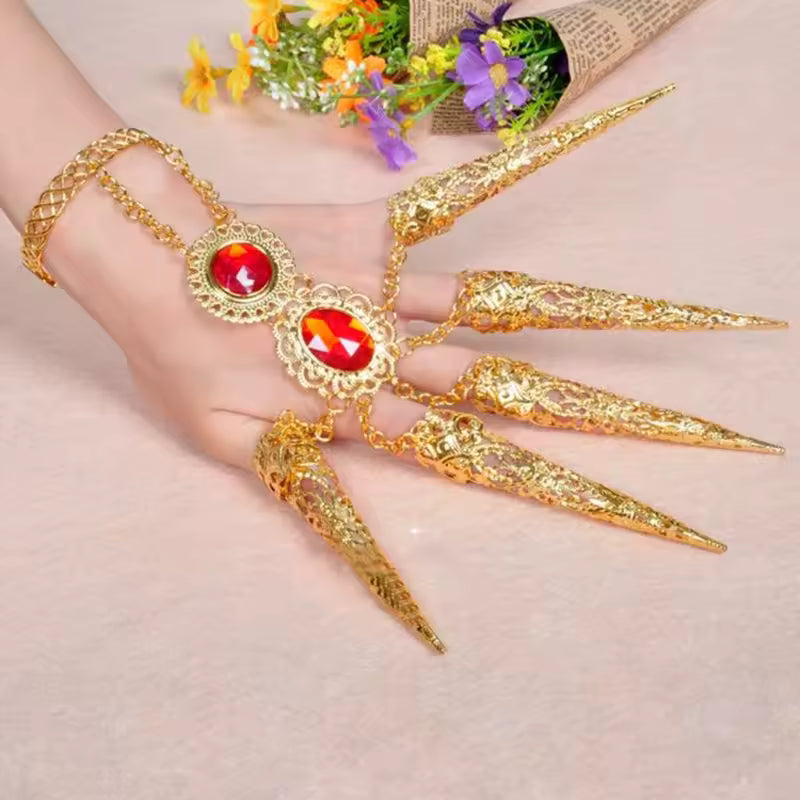 Indian Nail Finger Claws Bracelet