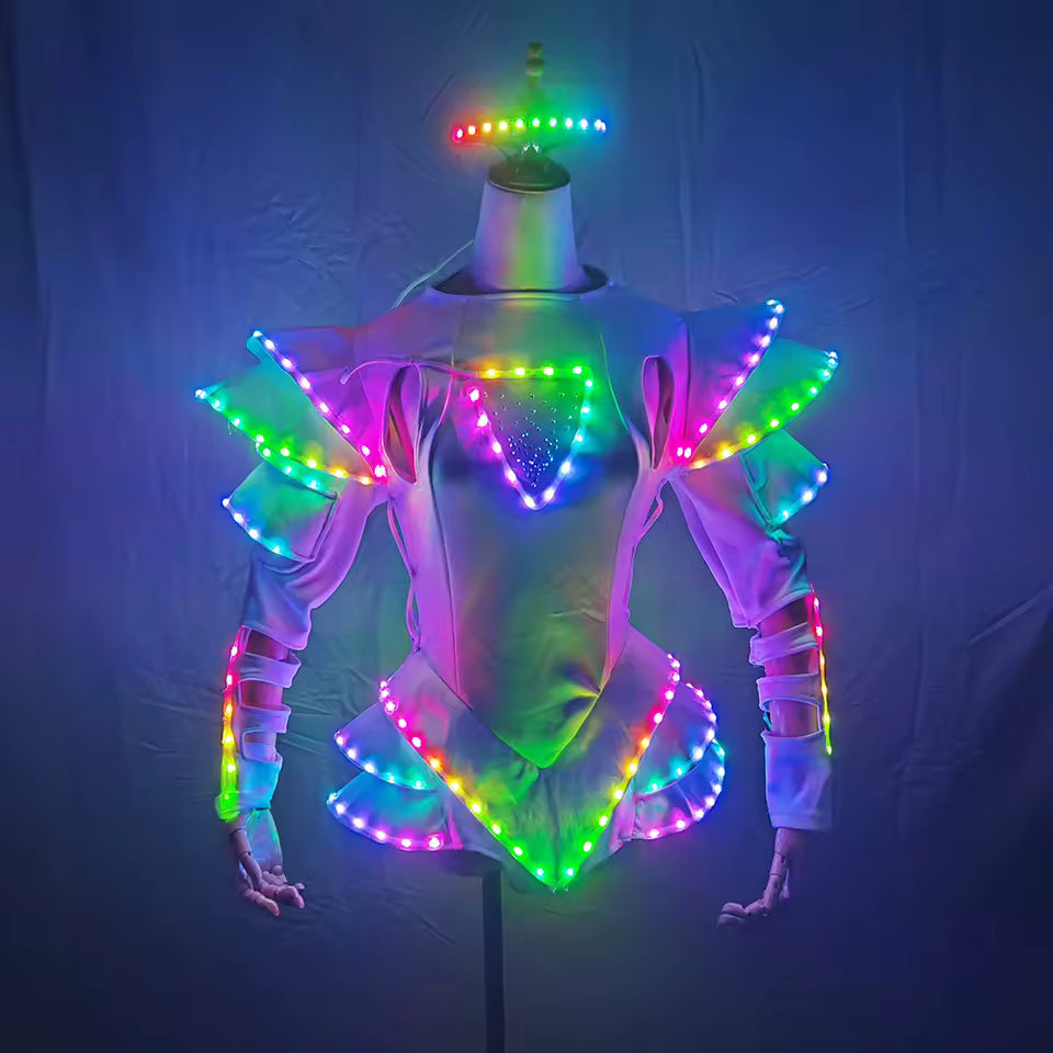 Led Light Party Monokini