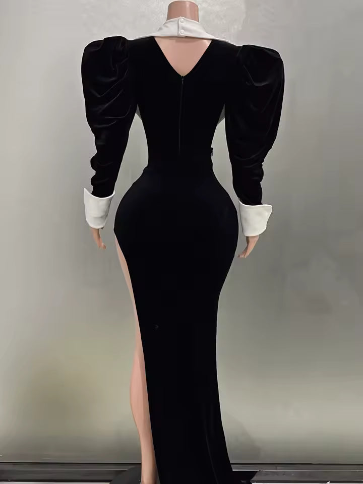 Tuxedo 2pc Dress