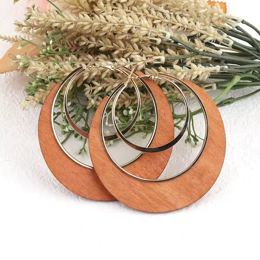 African Boho Tribal Earrings