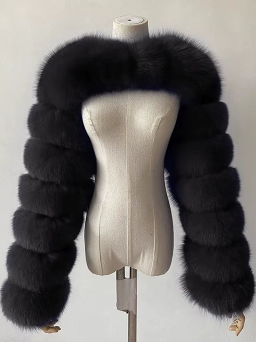 Fur Half Jacket