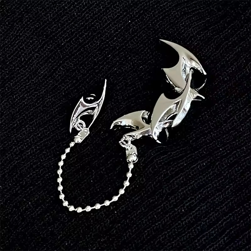 Cyberpunk Spiked Ear Cuff