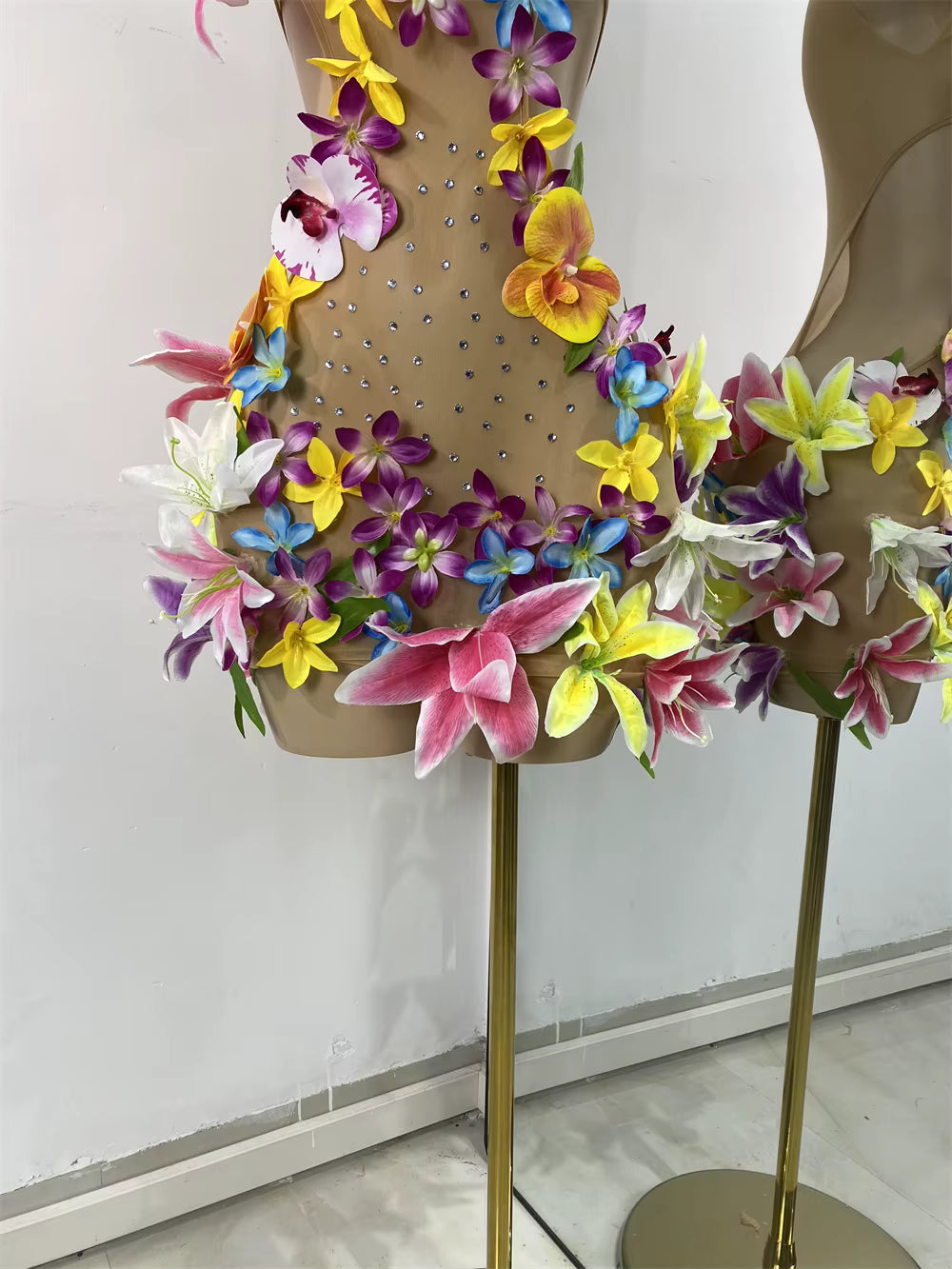 Flower Bikini Dress