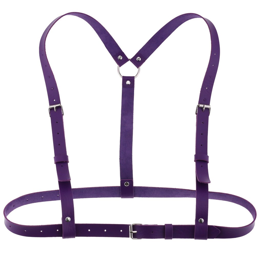 Vegan Leather Suspenders