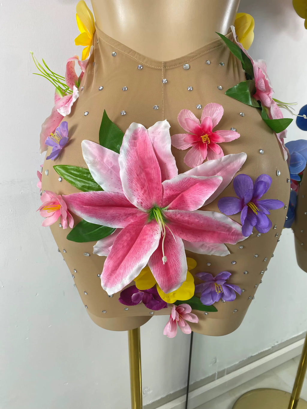 Flower Bikini Dress