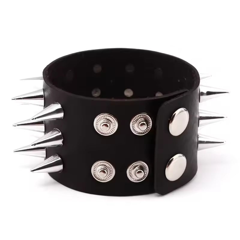 Rock Spiked Bracelet