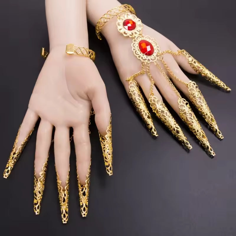 Indian Nail Finger Claws Bracelet