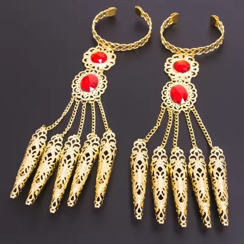 Indian Nail Finger Claws Bracelet