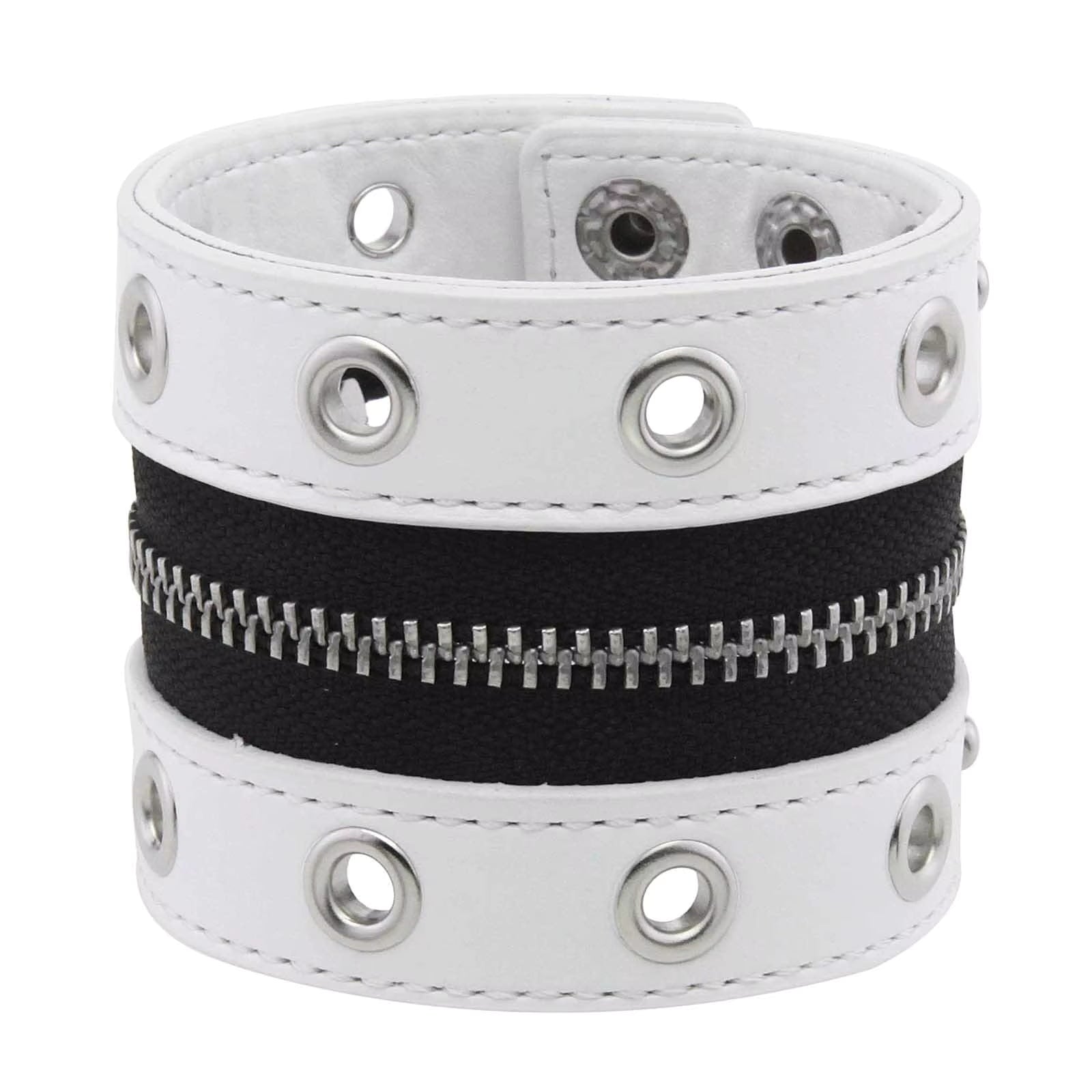 Zipper Punk Bracelet