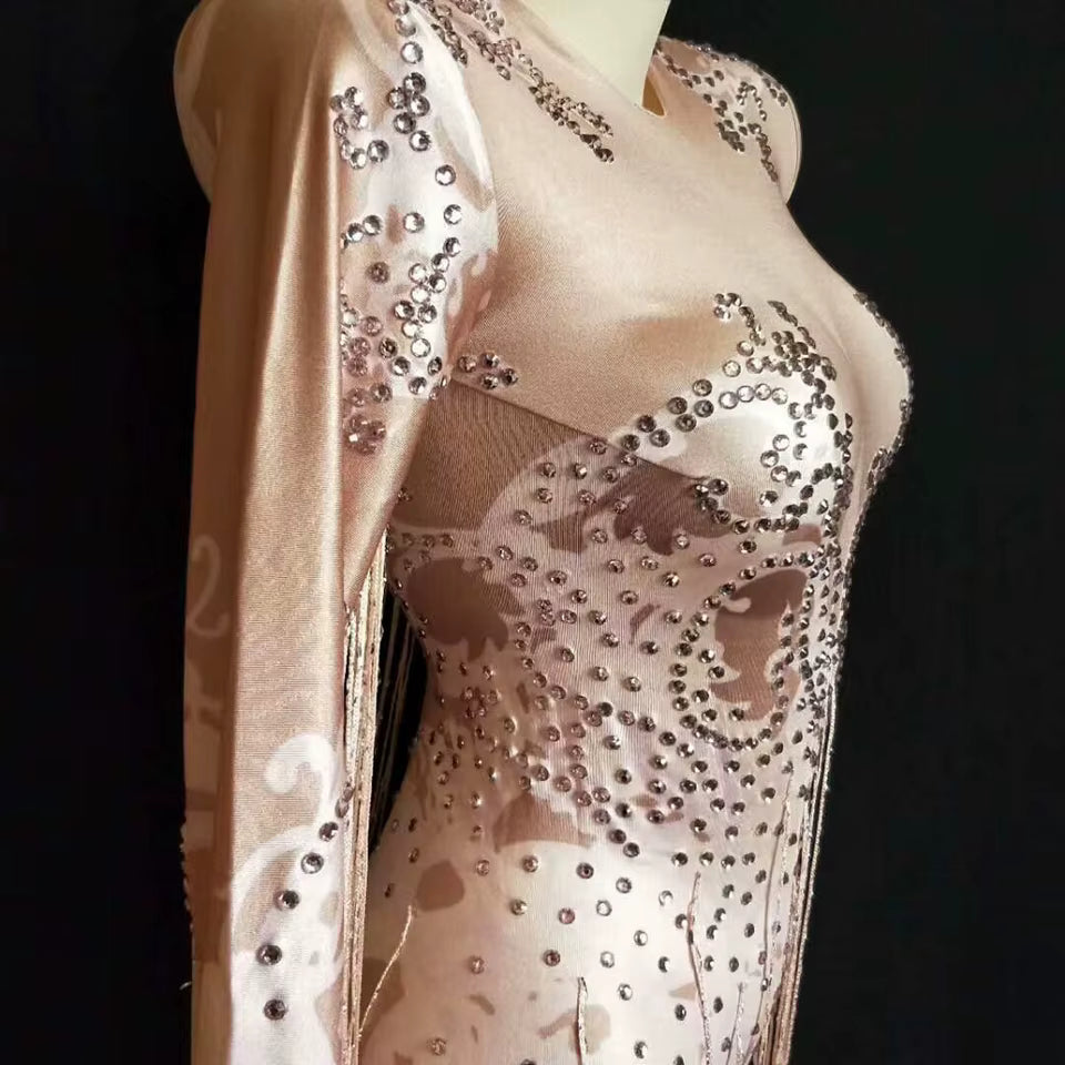 Pink Sheer Drag Queen Dress