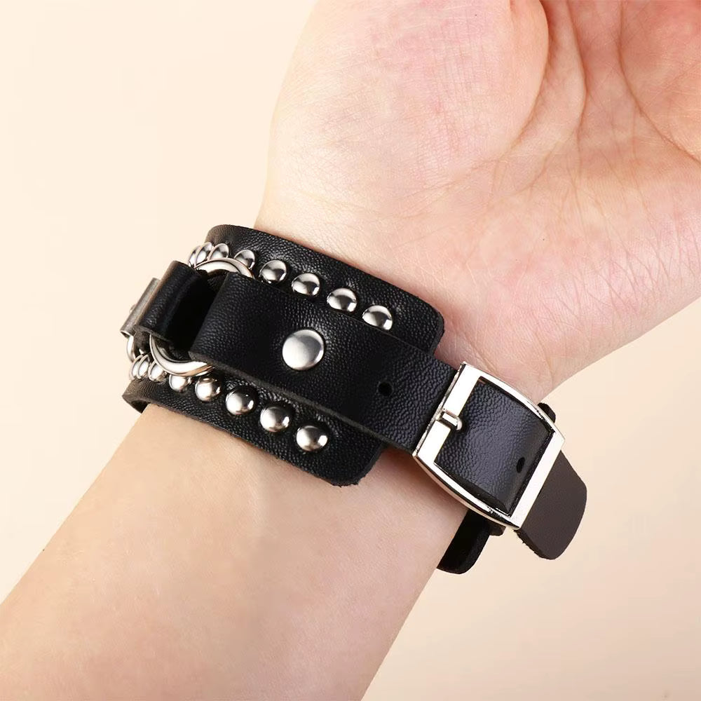 Punk Cuff Bracelet Retro Rock Wristband