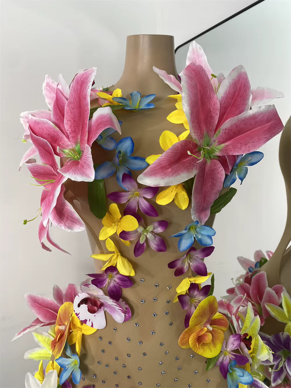 Flower Bikini Dress