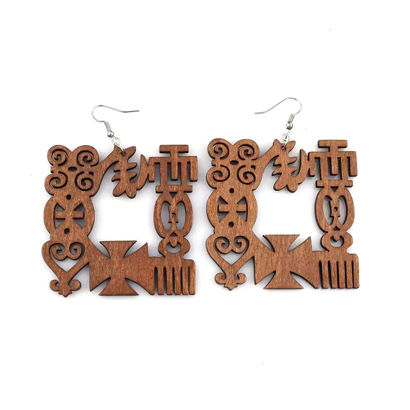 African Tribal Earrings