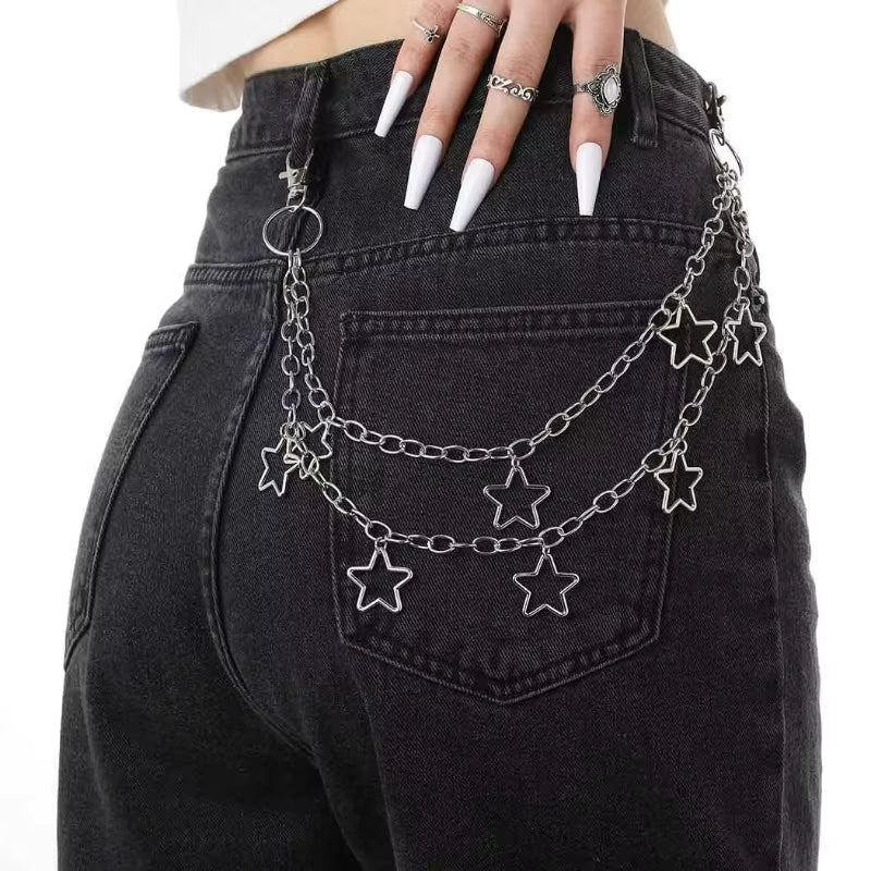 Star Astrology Wallet Chain