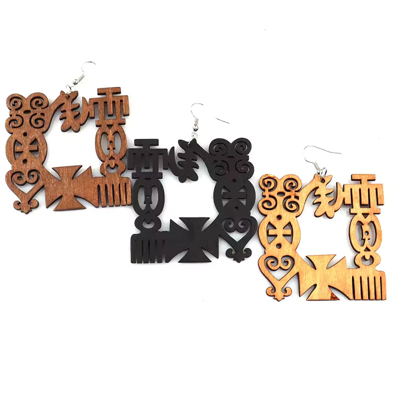 African Tribal Earrings