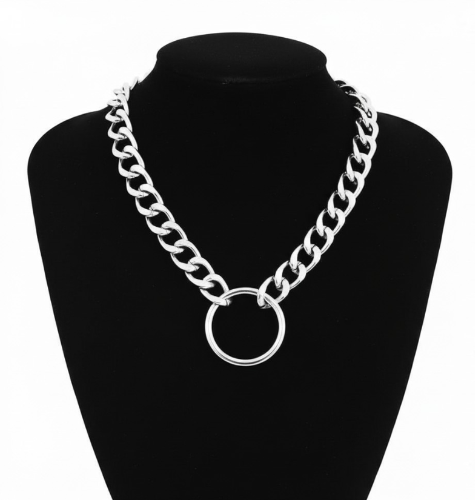 O Ring Chain Necklace