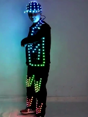 Men Led Light Costume