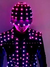 Men Led Light Costume