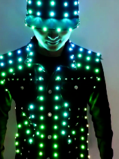 Men Led Light Costume