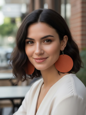 African Tribal Boho Earrings