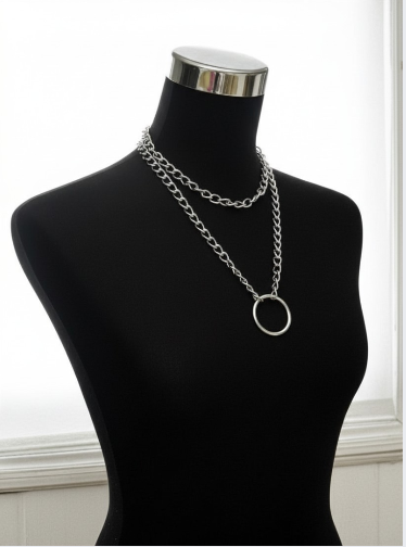 O Ring Chain Necklace