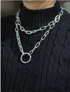 O ring Chain Necklace