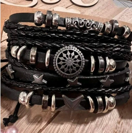 Star Goth Bracelet Set