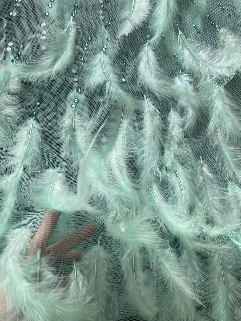 Drag Queen Feather Dress