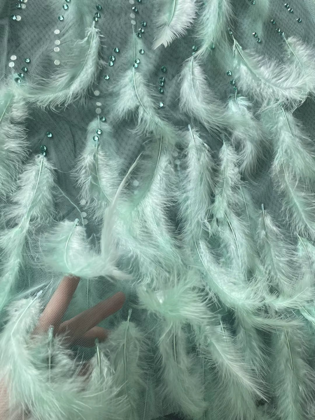 Drag Queen Feather Dress