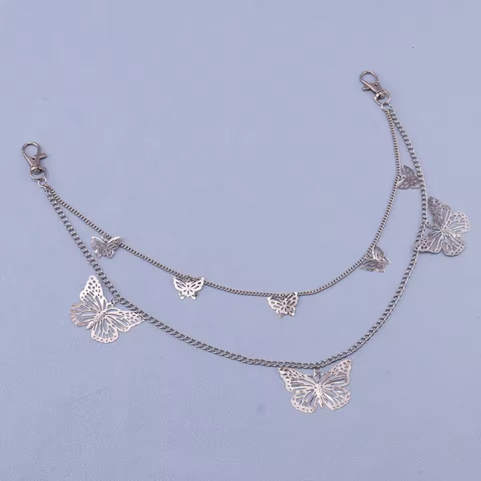 Butterfly Pants Bag Chain
