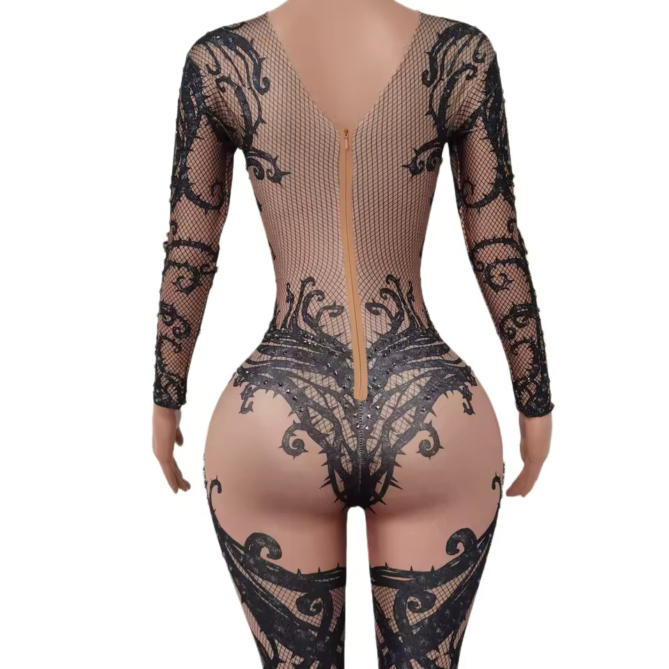 Rhinestone Drag Queen Lyrical Costume