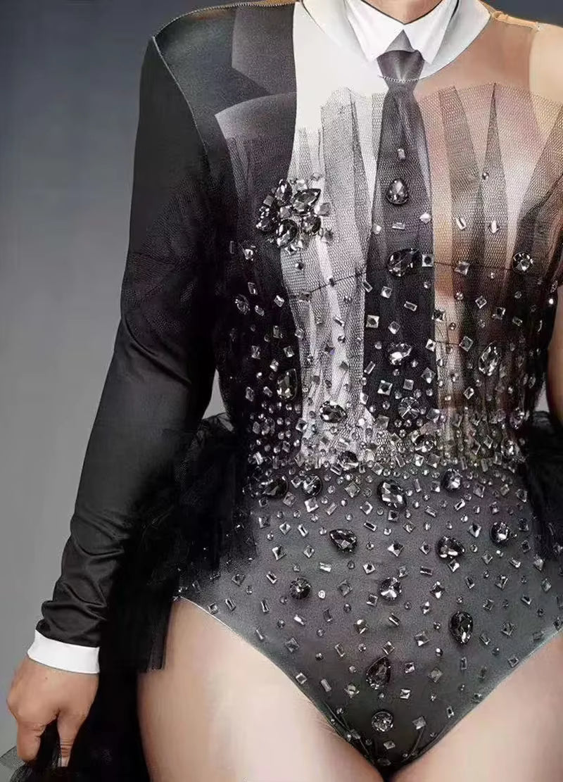Tuxedo Dress