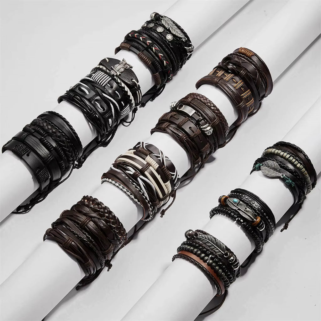 Brown Bracelet 5pc Set