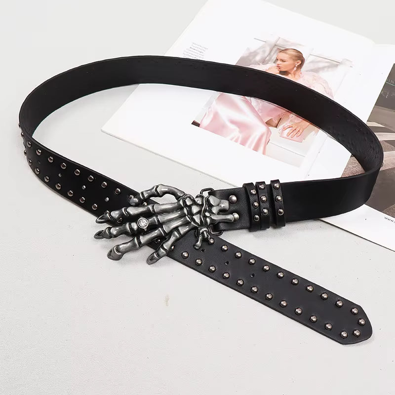 Skeleton Hand Belt