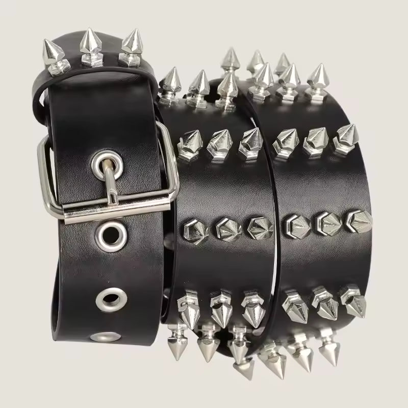Gothic Punk Spiked Belt