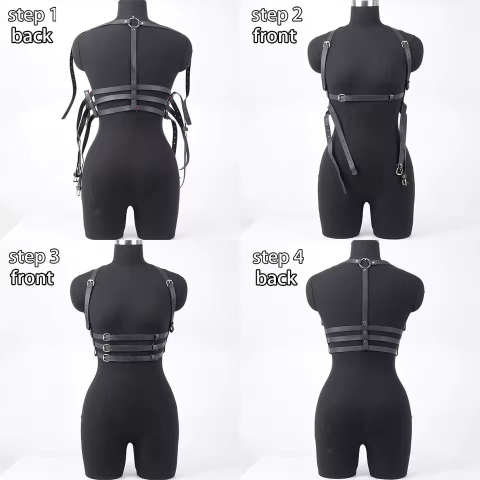 Harness 3 Row Strappy Belt