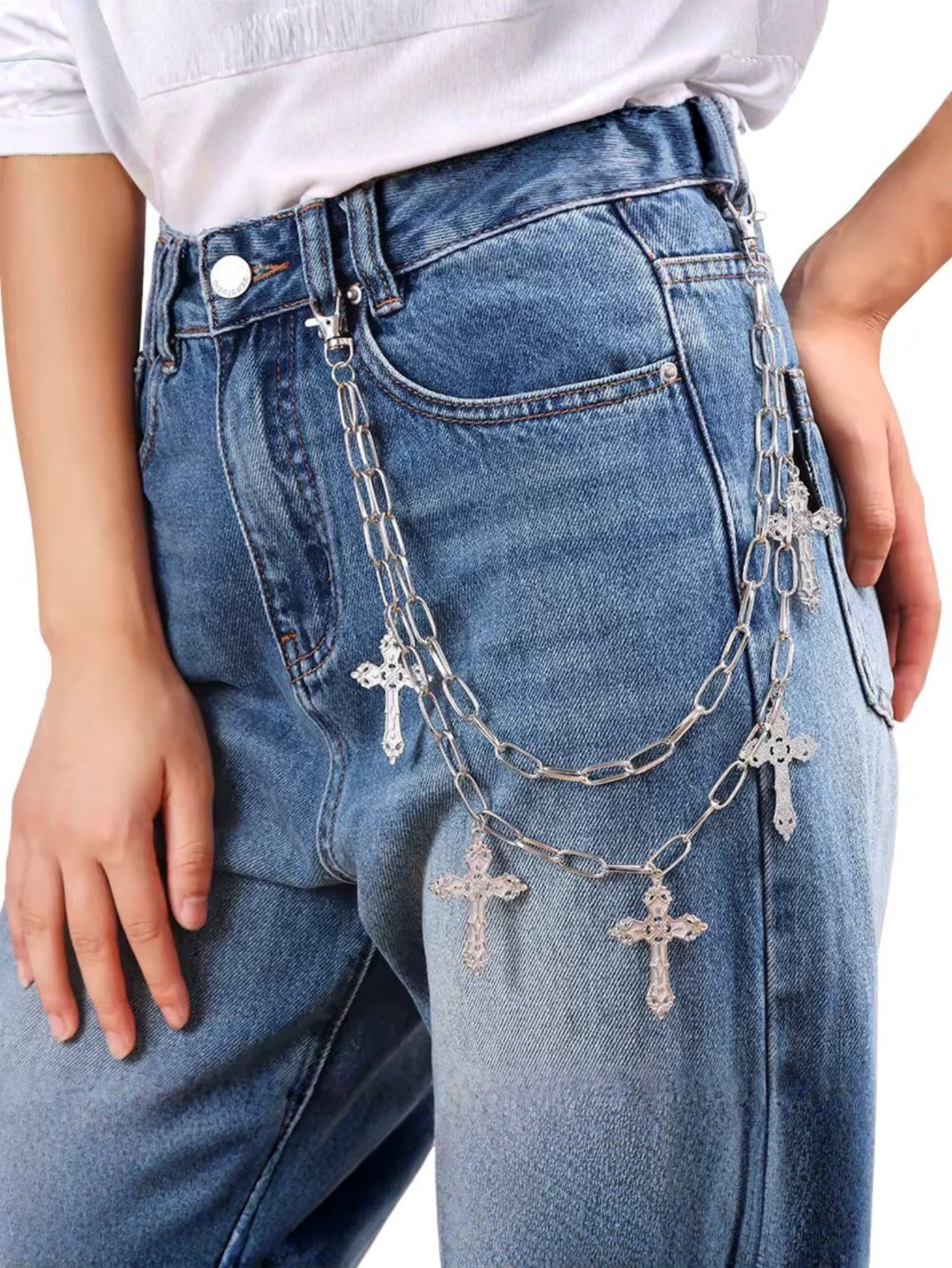 Cross Pants Chain